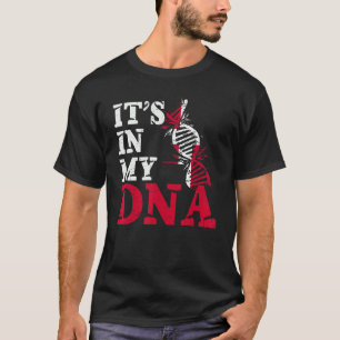 Denmark Its In My Dna Danish Flag Danes T-Shirt