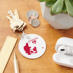 Denmark Key Ring