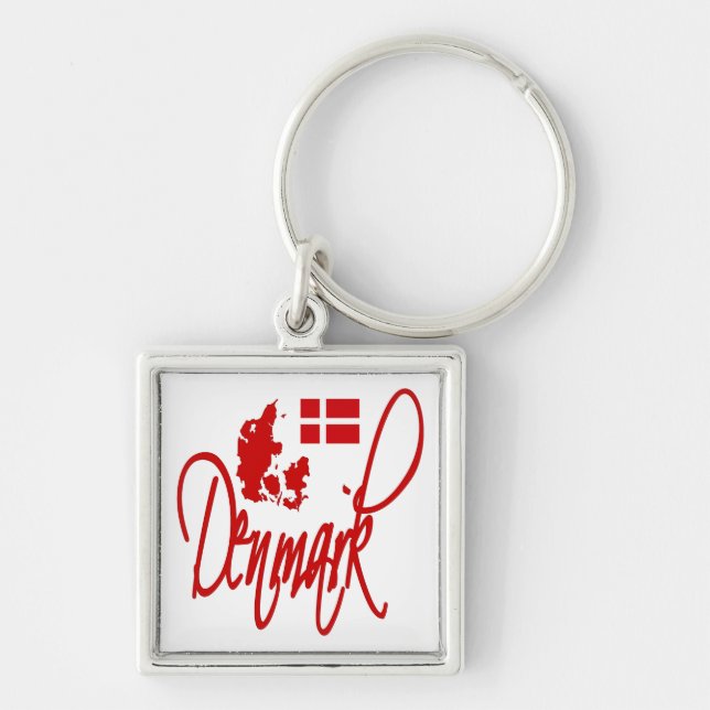 Denmark Key Ring (Front)