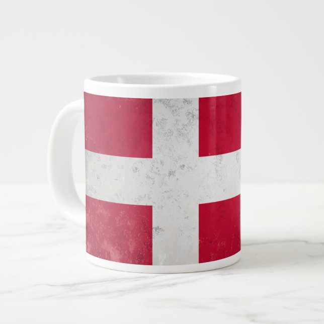 Denmark Large Coffee Mug (Front Left)