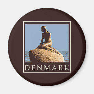 Denmark Little Mermaid Magnet