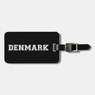 Denmark Luggage Tag