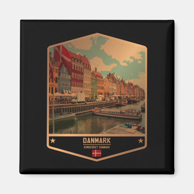 Denmark Magnet (Front)
