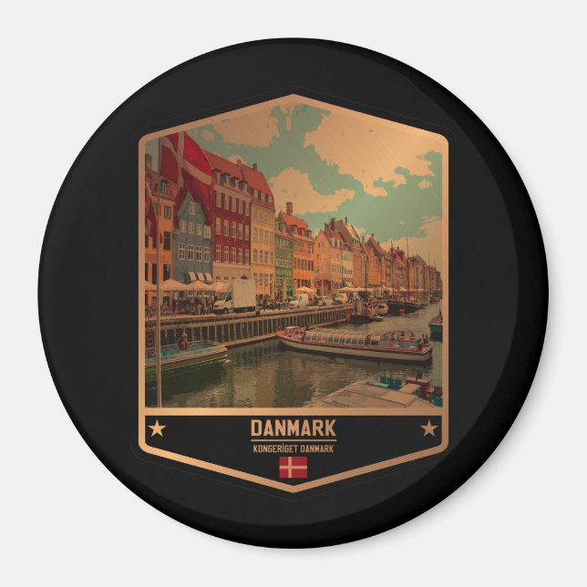Denmark Magnet (Front)