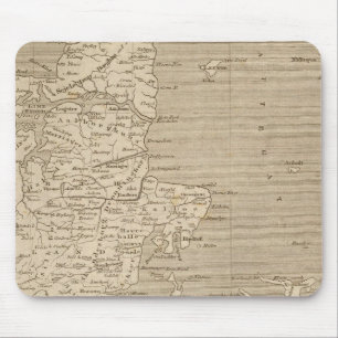 Denmark Map by Arrowsmith Mouse Mat
