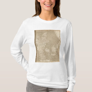 Denmark Map by Arrowsmith T-Shirt