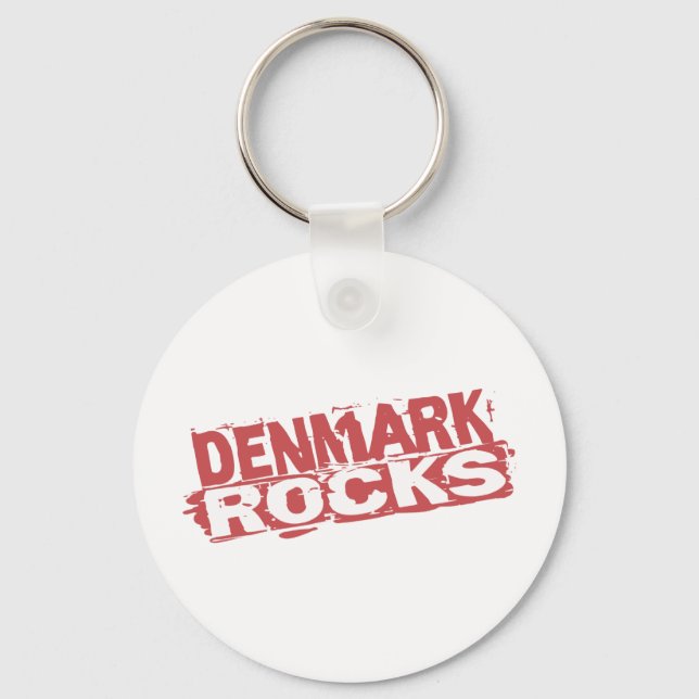 Denmark Rocks Key Ring (Front)