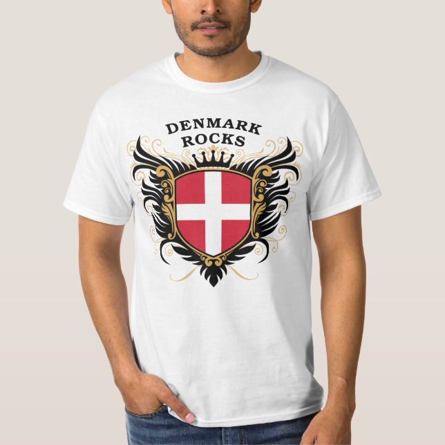 Denmark Rocks T-Shirt (Front)