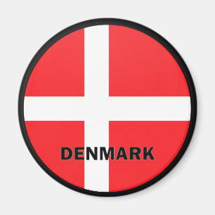 Denmark Roundel quality Flag Magnet