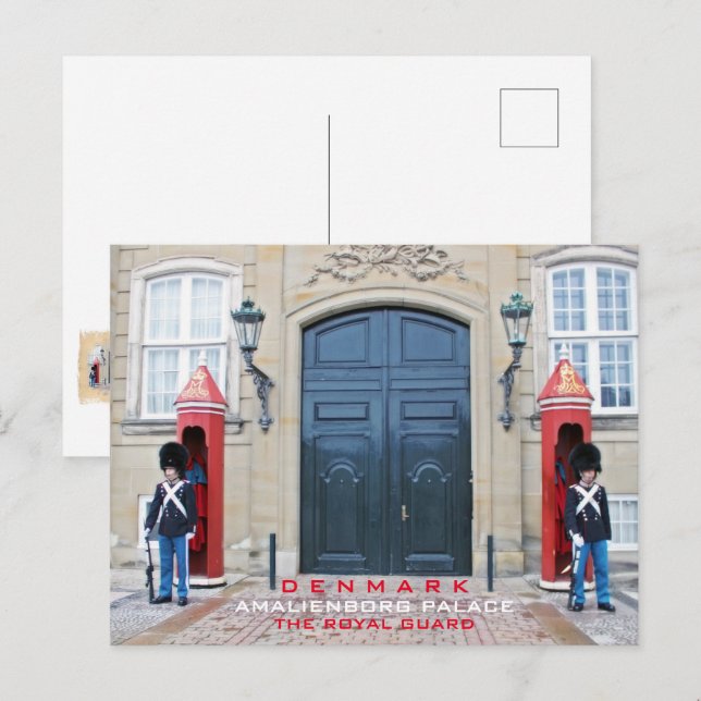Denmark Royal Guard Postcard! Postcard (Front/Back)