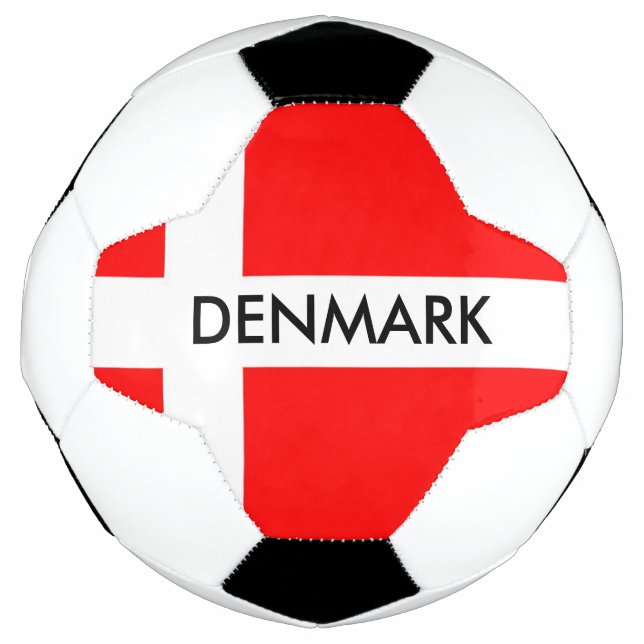 Denmark Soccer Ball! Football (Front)