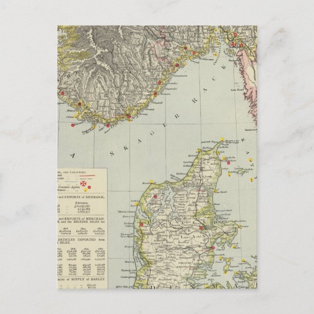 Denmark, South Norway Postcard (Front)