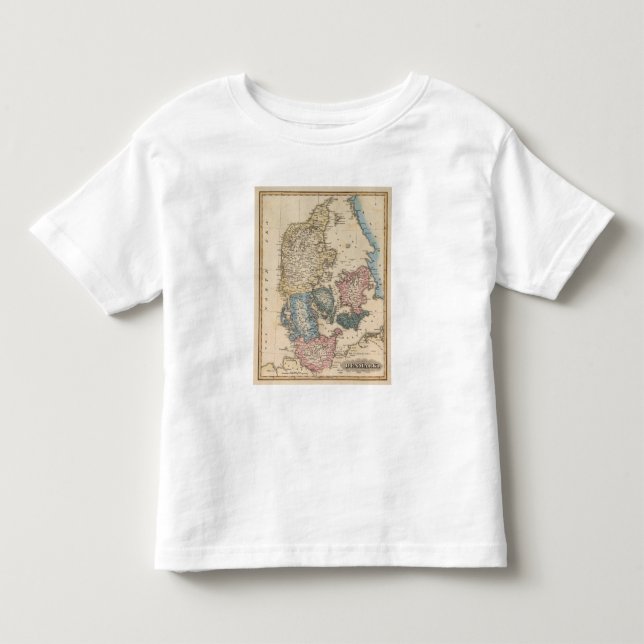 Denmark Toddler T-Shirt (Front)