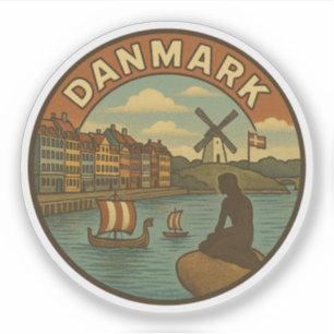 Denmark Travel Vintage