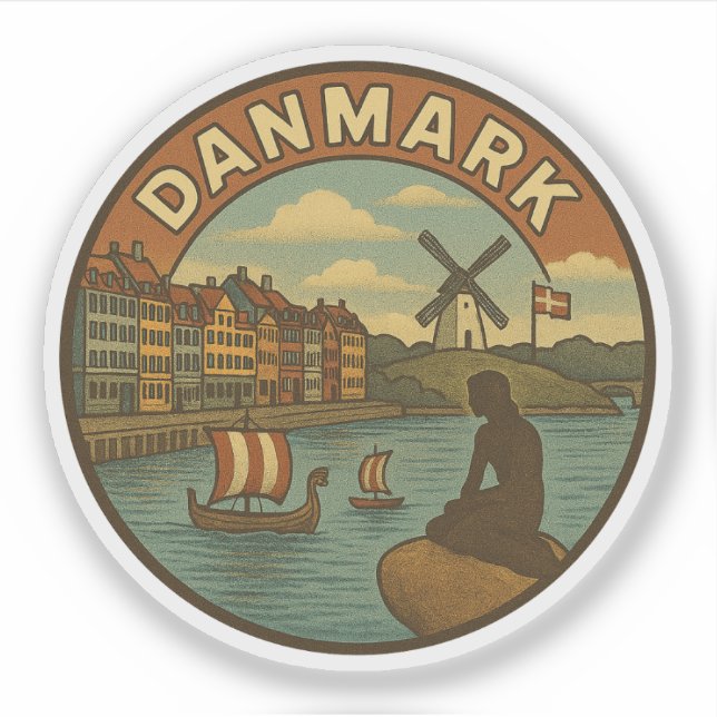 Denmark Travel Vintage (Front)