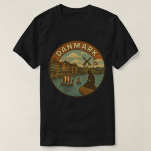 Denmark Travel Vintage T-Shirt