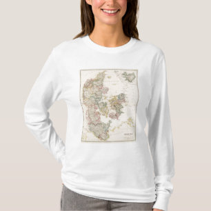Denmark with inset map of Iceland T-Shirt