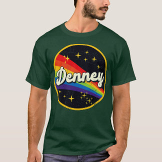 Denney Rainbow In Space Vintage GrungeStyle T-Shirt
