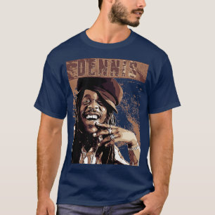 Dennis Brown Brown vintage T-Shirt