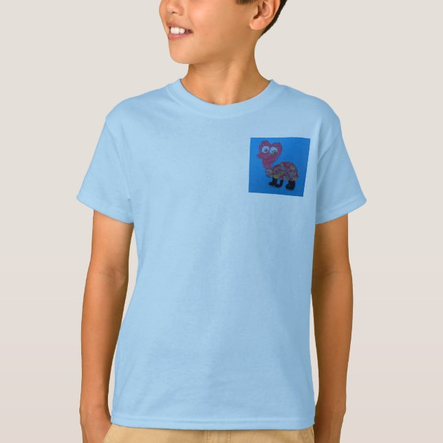 Dennis Kids' Augusta Two-Button Baseball Jersey T-Shirt (Front)