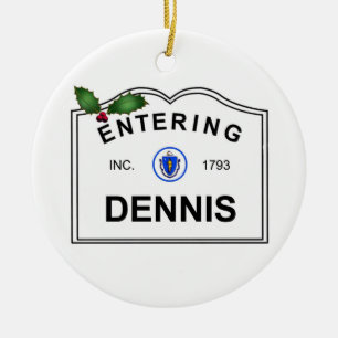 Dennis MA Ceramic Tree Decoration