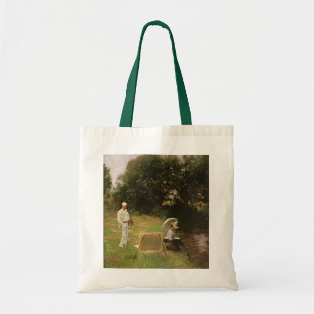 Dennis Miller Bunker Painting at Calcot by Sargent Tote Bag (Front)