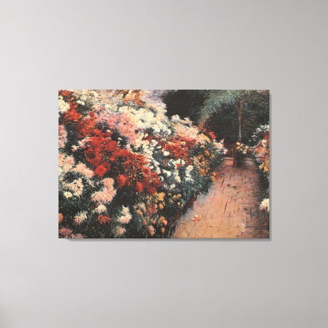 Dennis Miller Bunker's Chrysanthemums Canvas Print (Front)