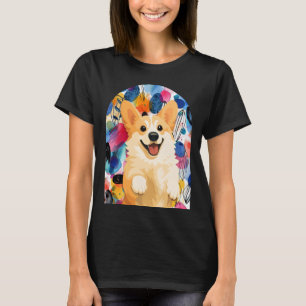 DENNY corgi - ArtMuse Collection T-Shirt