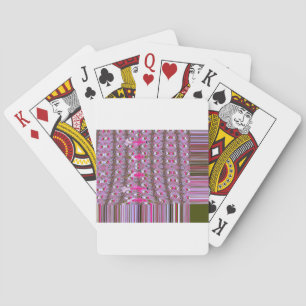 Dense and Intricate Abstract Pattern Art Print Playing Cards