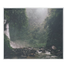Dense forest Duvet Cover