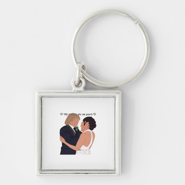 Densi – Till Death Do Us Part Parody Edition Key Ring (Front)