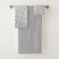 Density Design in Grey - Towel Set