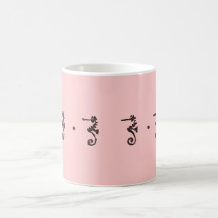   Denslow Seahorse Pink Coffee Mug