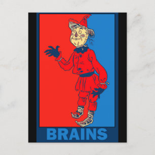 Denslow's Wizard of Oz: Brains Postcard