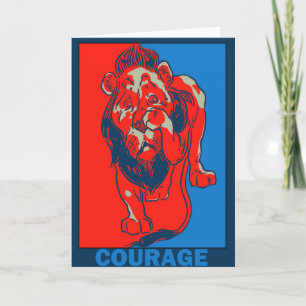 Denslow's Wizard of Oz: Courage Card