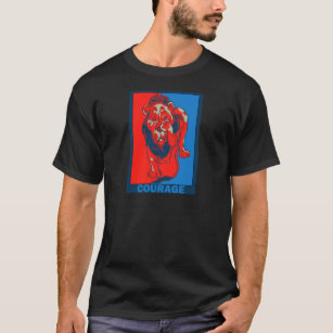 Denslow's Wizard of Oz:: Courage T-Shirt