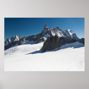 Dent du Geant - Mont Blanc poster