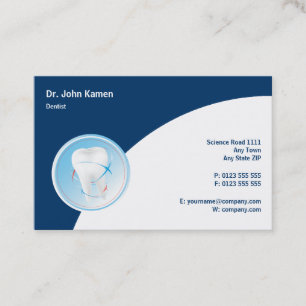 Dental Appointment Card   Dentist (EU)
