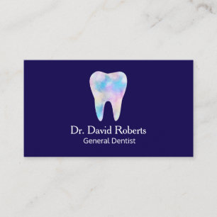 Dental Appointment Elegant Watercolor  Card
