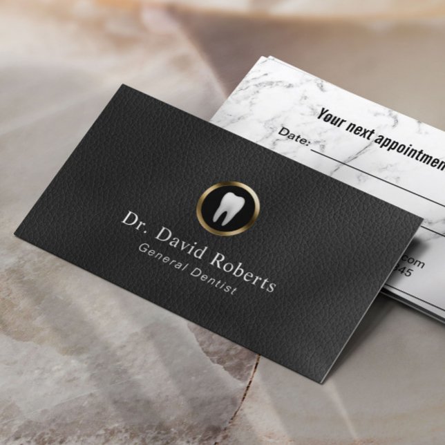 Dental Appointment Leather & Marble Dentist (Creator Uploaded)