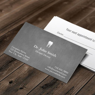 Dental Appointment Metal Grey Texture