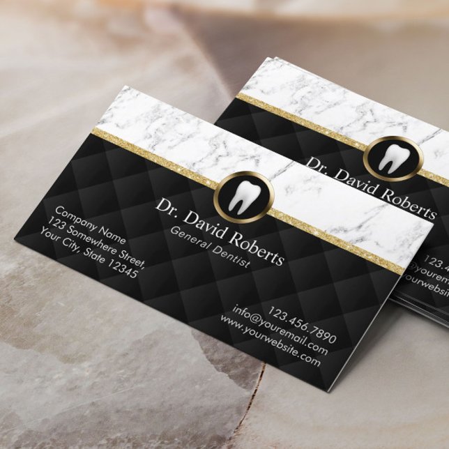 Dental Appointment Modern Marble Luxury Dentist (Creator Uploaded)