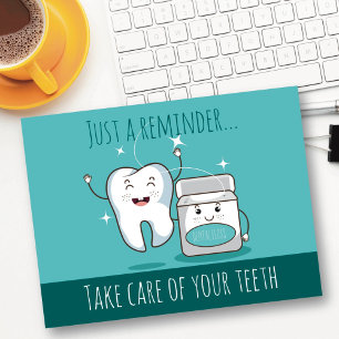Dental Appointment Reminder Postcard