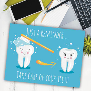 Dental Appointment Reminder Postcard