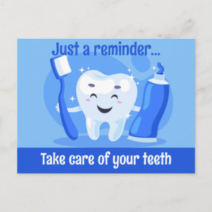 Dental Appointment Reminder Postcard
