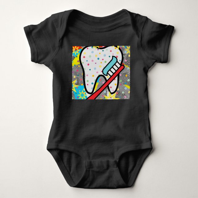 Dental Arts Baby Bodysuit (Front)