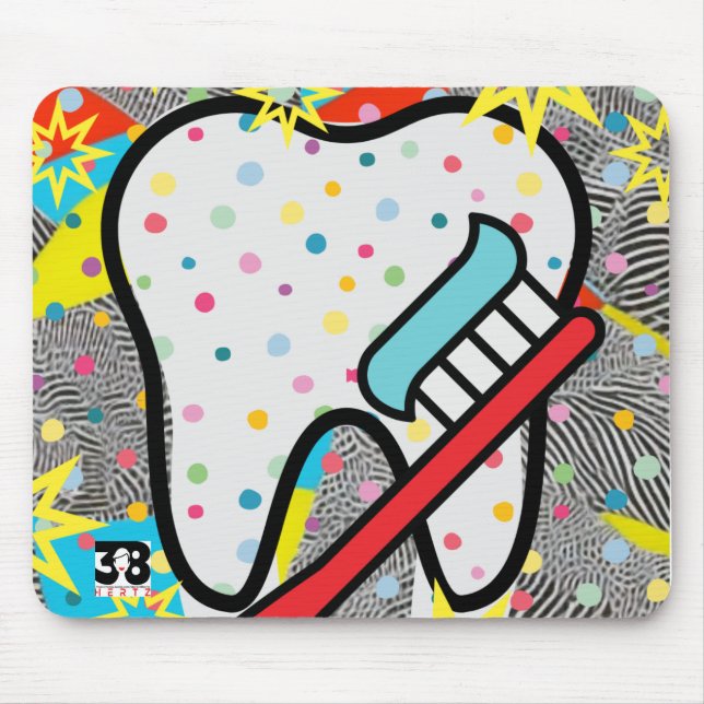 Dental Arts Mouse Mat (Front)
