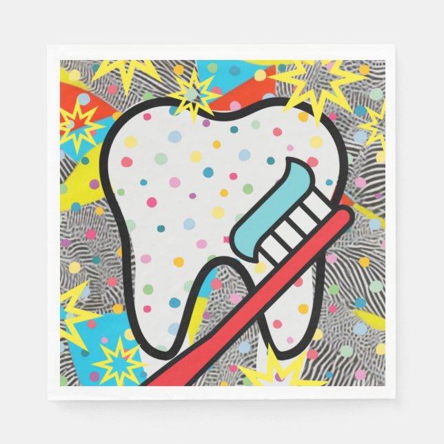 Dental Arts Napkin (Front)