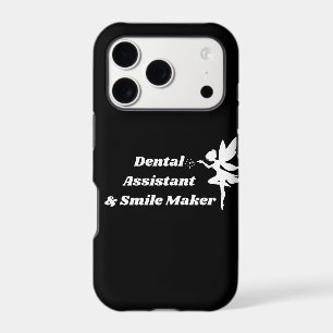 Dental Assistant Black Phone Case Smile Maker