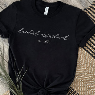 Dental Assistant Black Student Graduation Gift T-Shirt